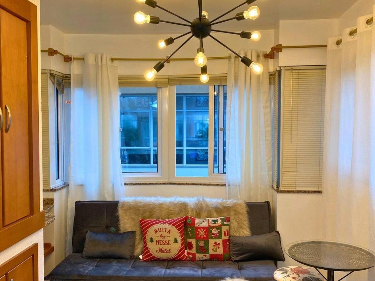 Apartamento No Residencial Village No Centro De Gramado, Com Piscina Aquecida E Hidromassagem Ngoại thất bức ảnh